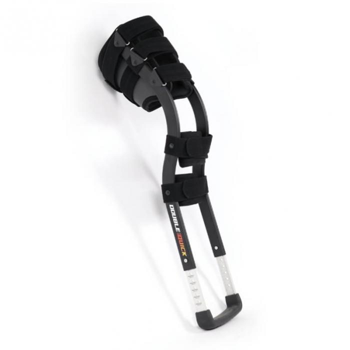 Single leg walking aid for mobility support