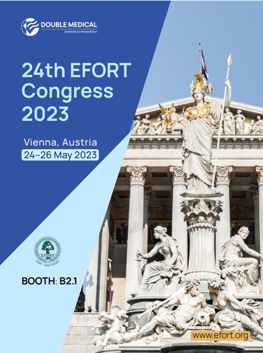 Double Medical au 24e Congrès EFORT 2023 (Vienne, Autriche, 24-26 mai 2023)